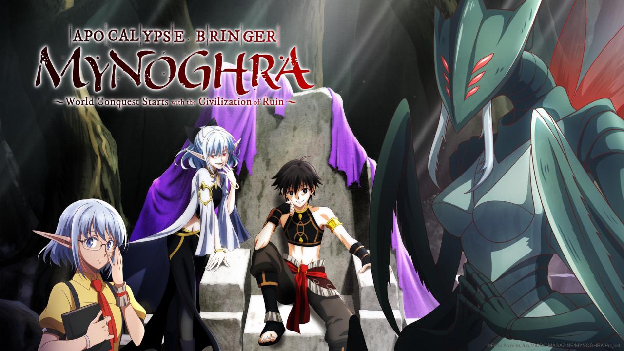 انمي Isekai Mokushiroku Mynoghra مترجم